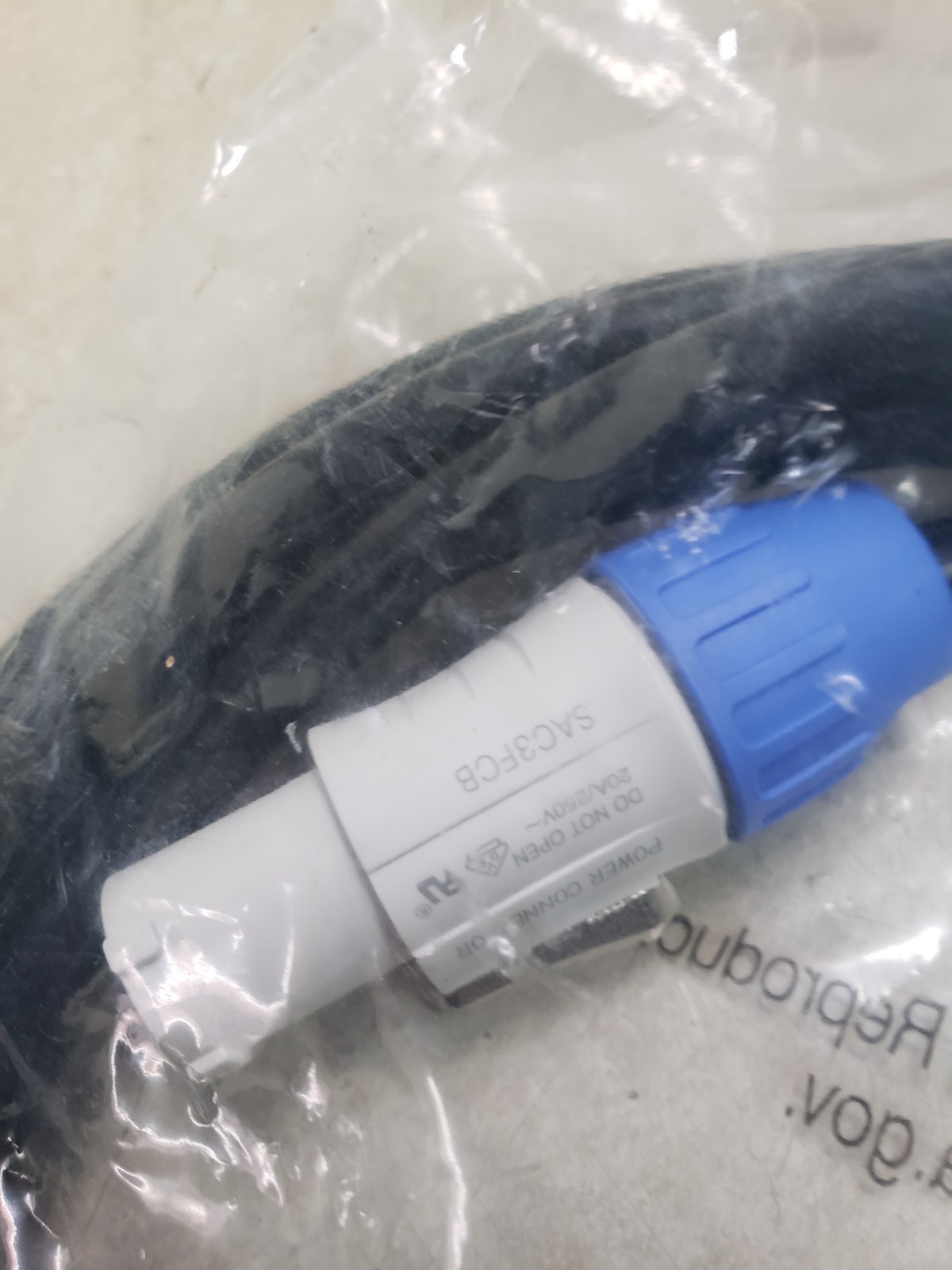 American DJ ADJ SPLC10 10 Foot Locking Power Connector Link Cable
