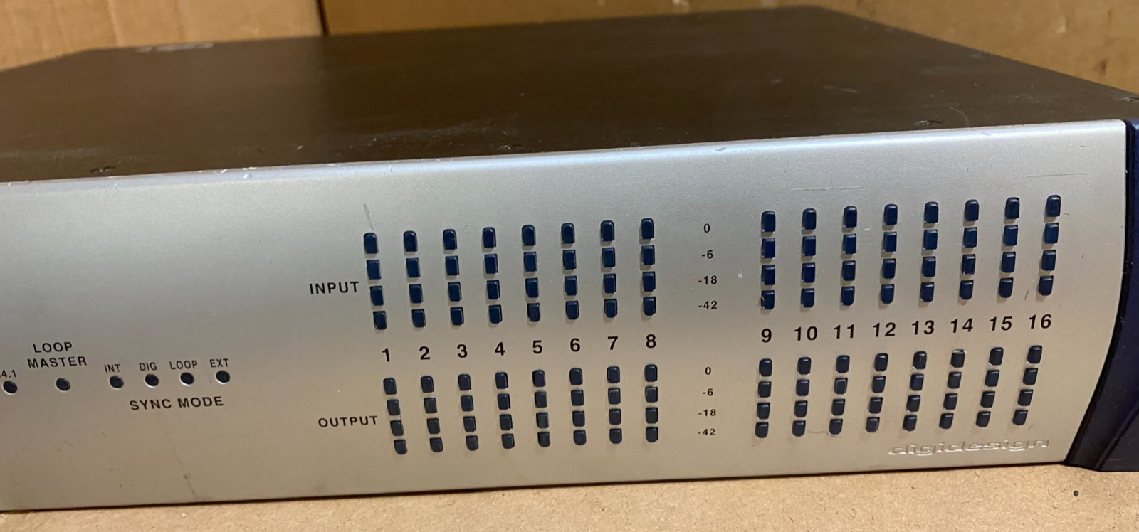 Avid Digidesign 192 I/O ProTools Interface MH192 1x Digital 2x Analog In 1x-Out