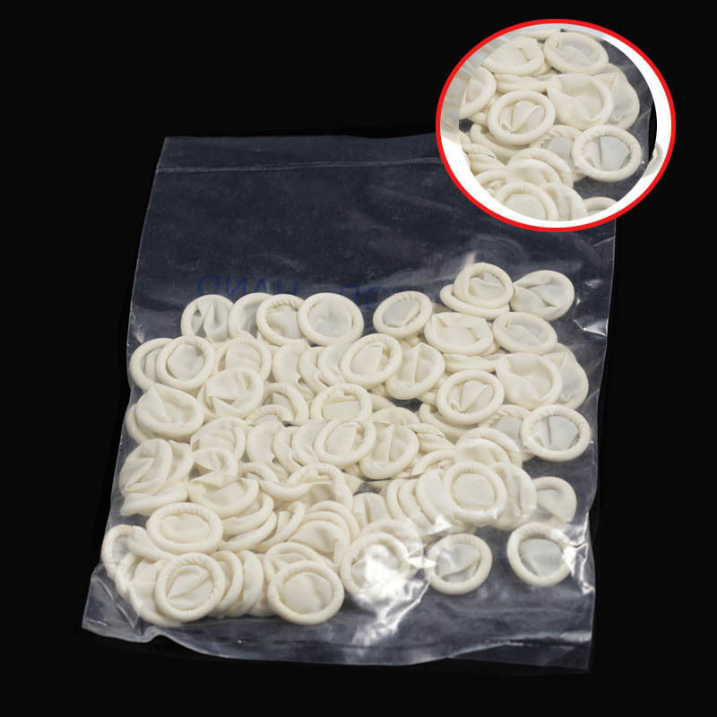 100 Pcs Scaler Handpiece Cover Sleeves Protective Dental Disposable Rubber Tooth