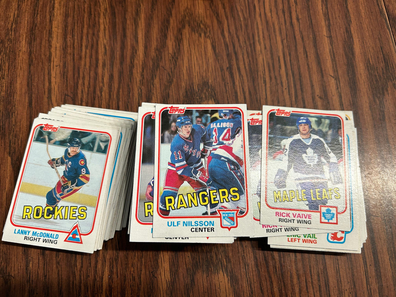 1981-82 TOPPS HOCKEY -  YOU PICK