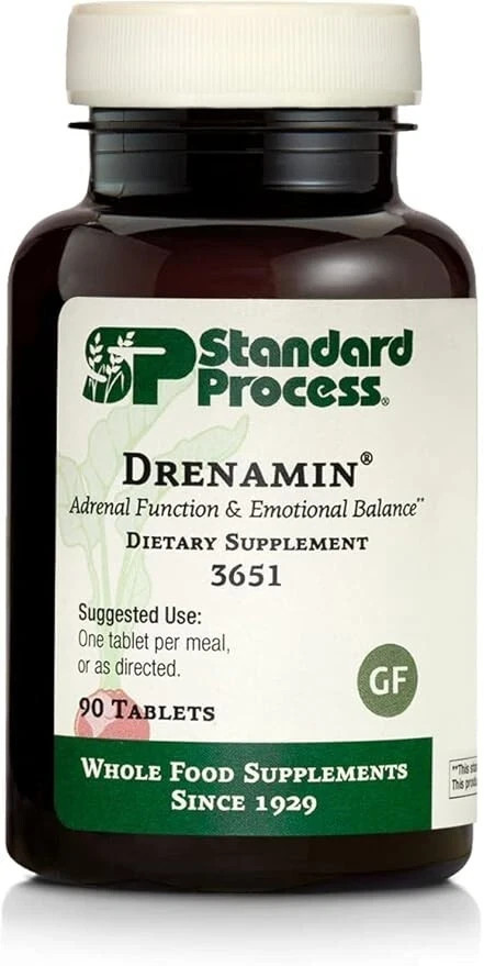 Standard Process Drenamin 90 Tabs.
