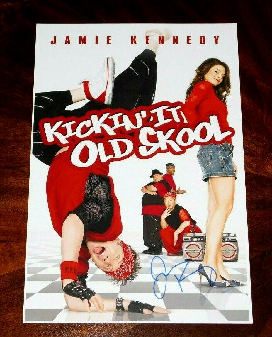 JAMIE KENNEDY SIGNED KICKIN' IT OLD SKOOL 12X18 MOVIE POSTER!!!