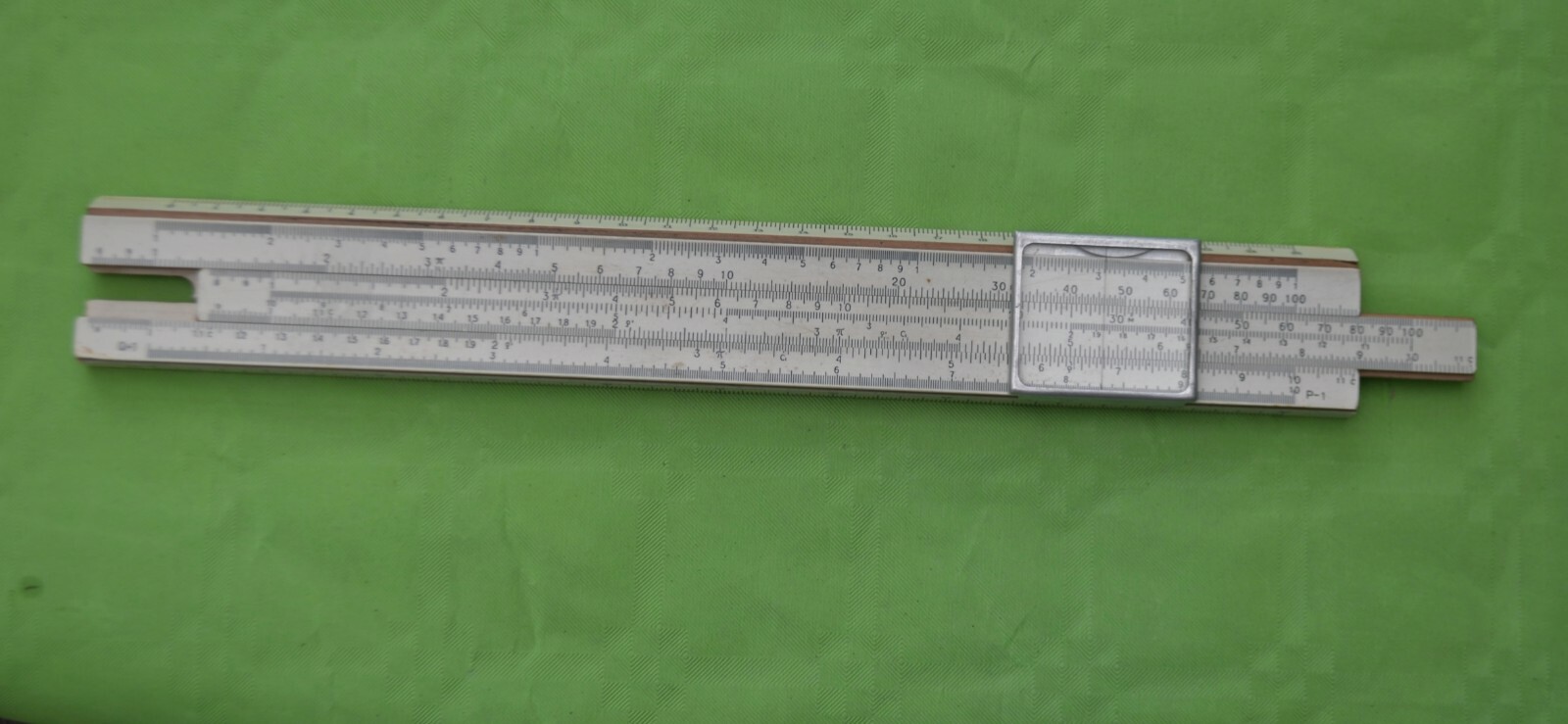 USSR manufactured slide rule with case