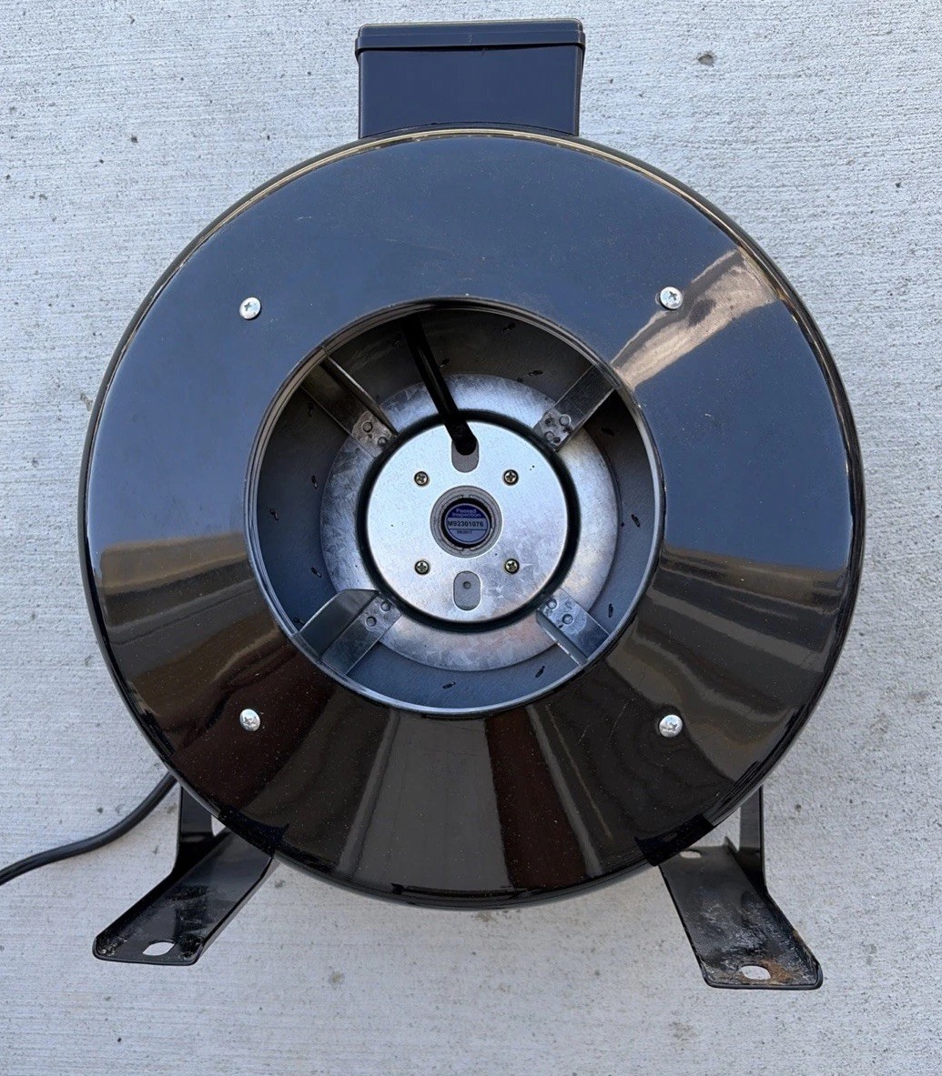 Intertek Duct Fan 6" Intertek In Line Model: 150 120V 2800 RPM Tested Works Used