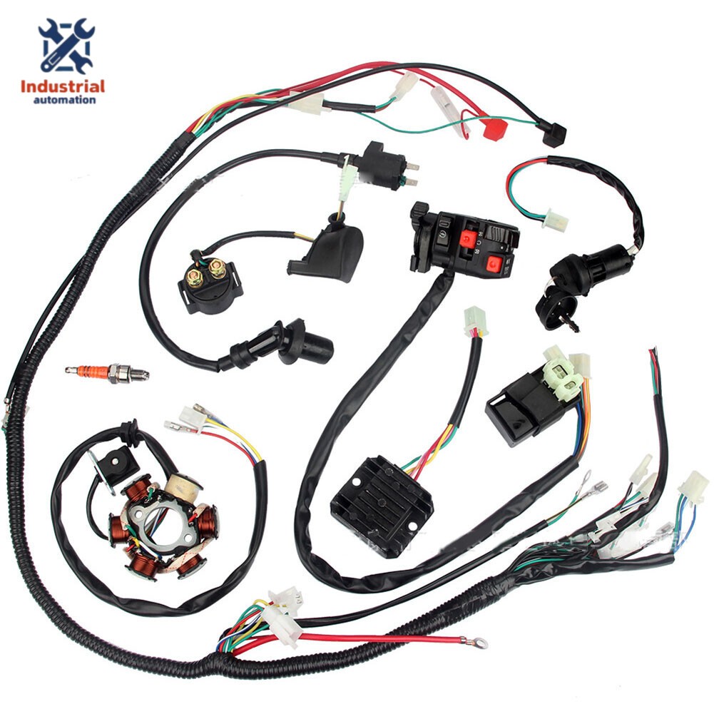 Wiring Harness CDI Coil For GY6 150cc ATV Quad Buggy Go kart Ignition System