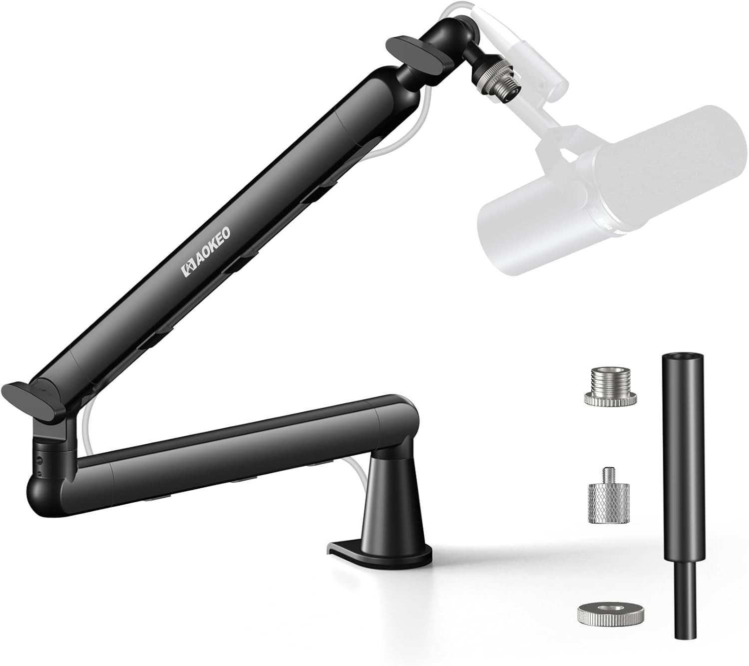 Adjustable Microphone Boom Arm for Blue Yeti HyperX Elgato Wave
