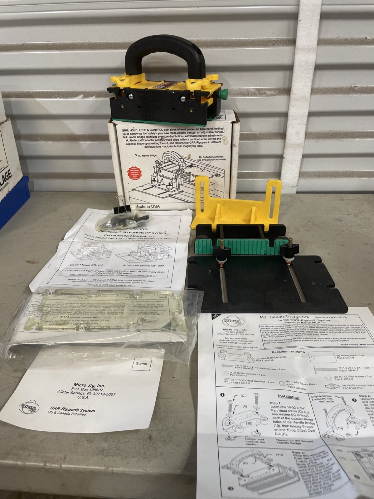 Micro Jig Grr-Ripper System Advanced Model GR-200Y