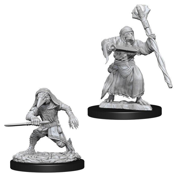 Kenku Adventurers 2pk Nolzur's D&D miniature Dungeons & Dragons W10 rogue wizard