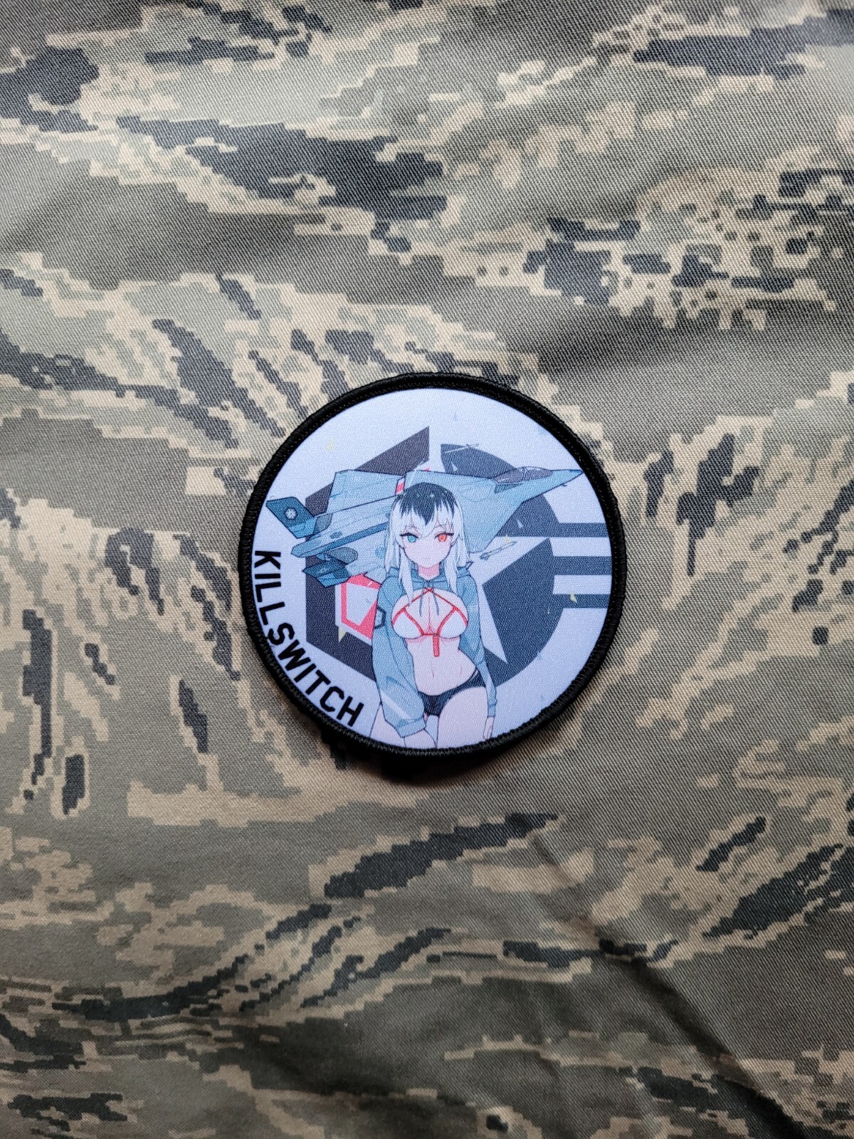 Atamonica - 5th Generation Fighter Kill Switch anime girl pinup morale war patch