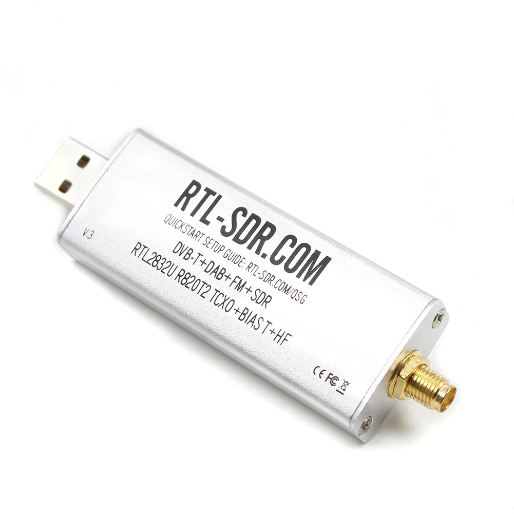 For RTL-SDR Blog R820T2 RTL2832U 1PPM TCXO SMA Software Defined Radio Dongle b