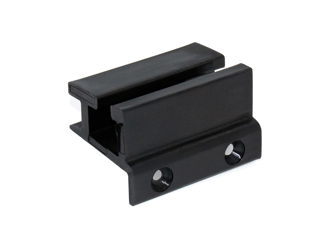 FHC STDG38 Premium Series Bottom Guide for 3/8" Glass
