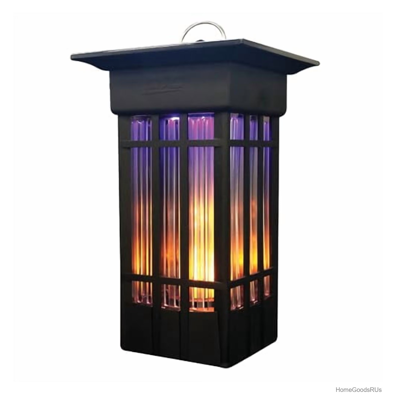 Bug Zapper Lantern 2 Acre Coverage Flameless LED Flame UV Light Dusk Til Dawn