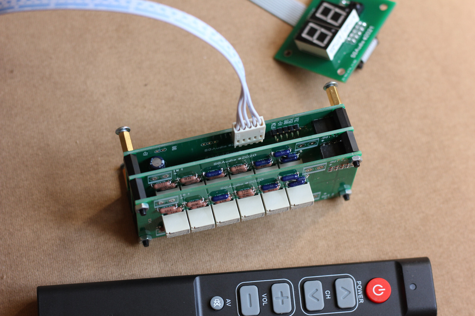 Volume Control Relay Attenuator According to your order