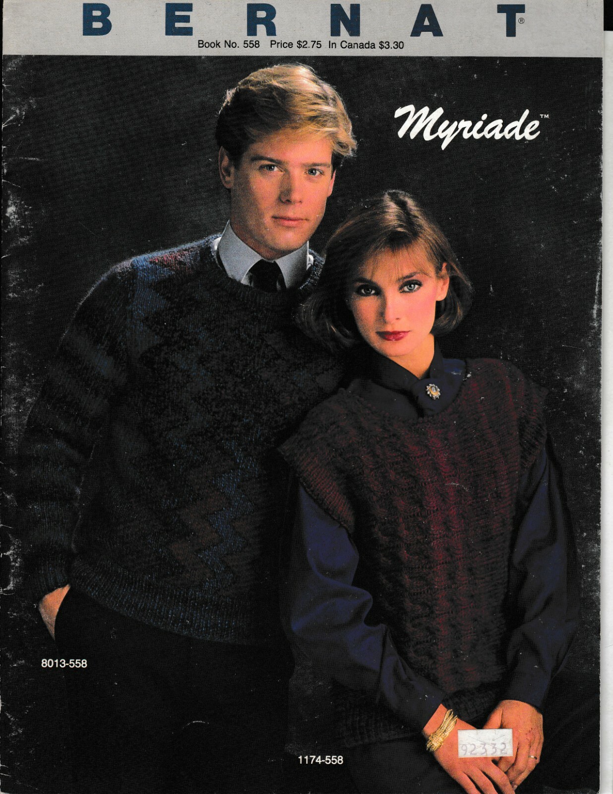 Myriade Pullovers to Knit and Crochet | Bernat #558