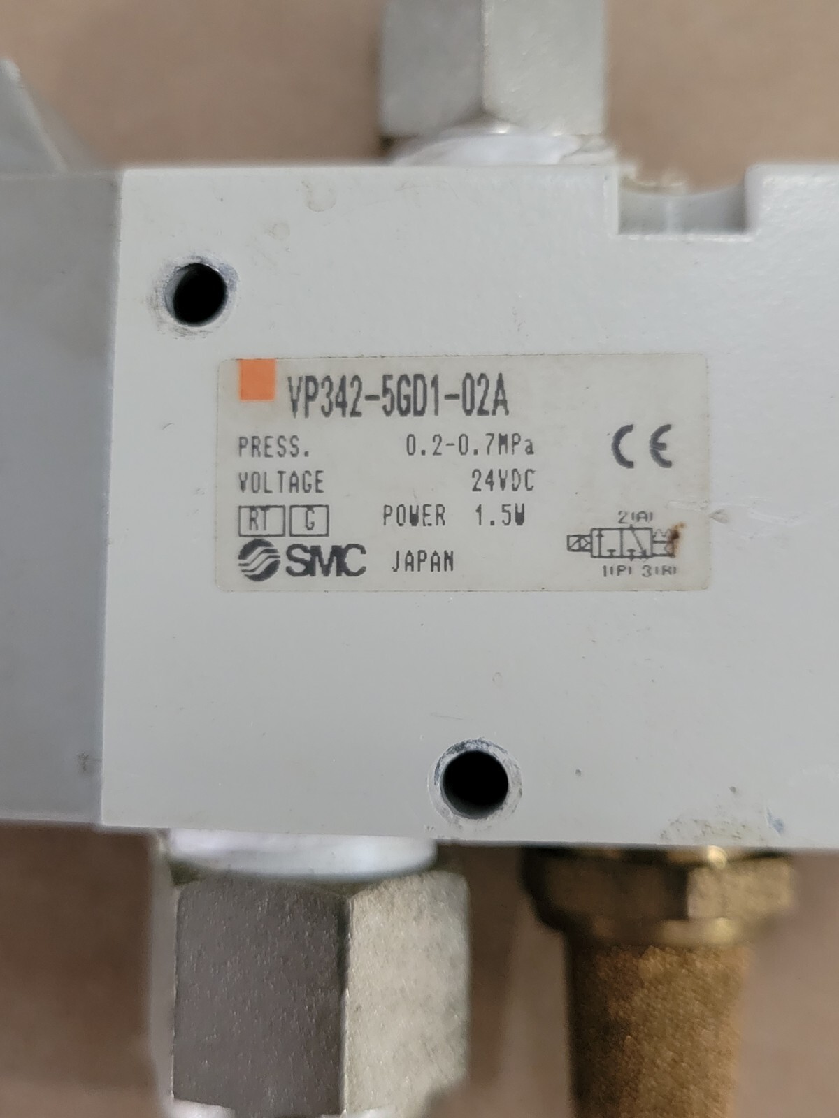 SMC solenoid valve VP342-5GD1-02A