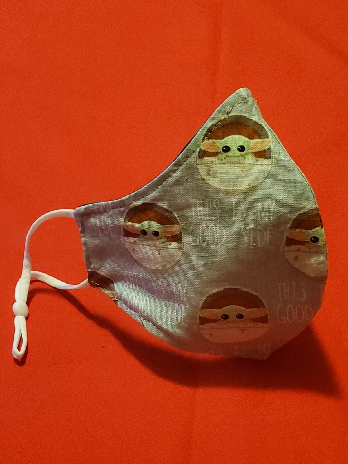 Youth Star Wars Bby Joda Adjustable Face Mask