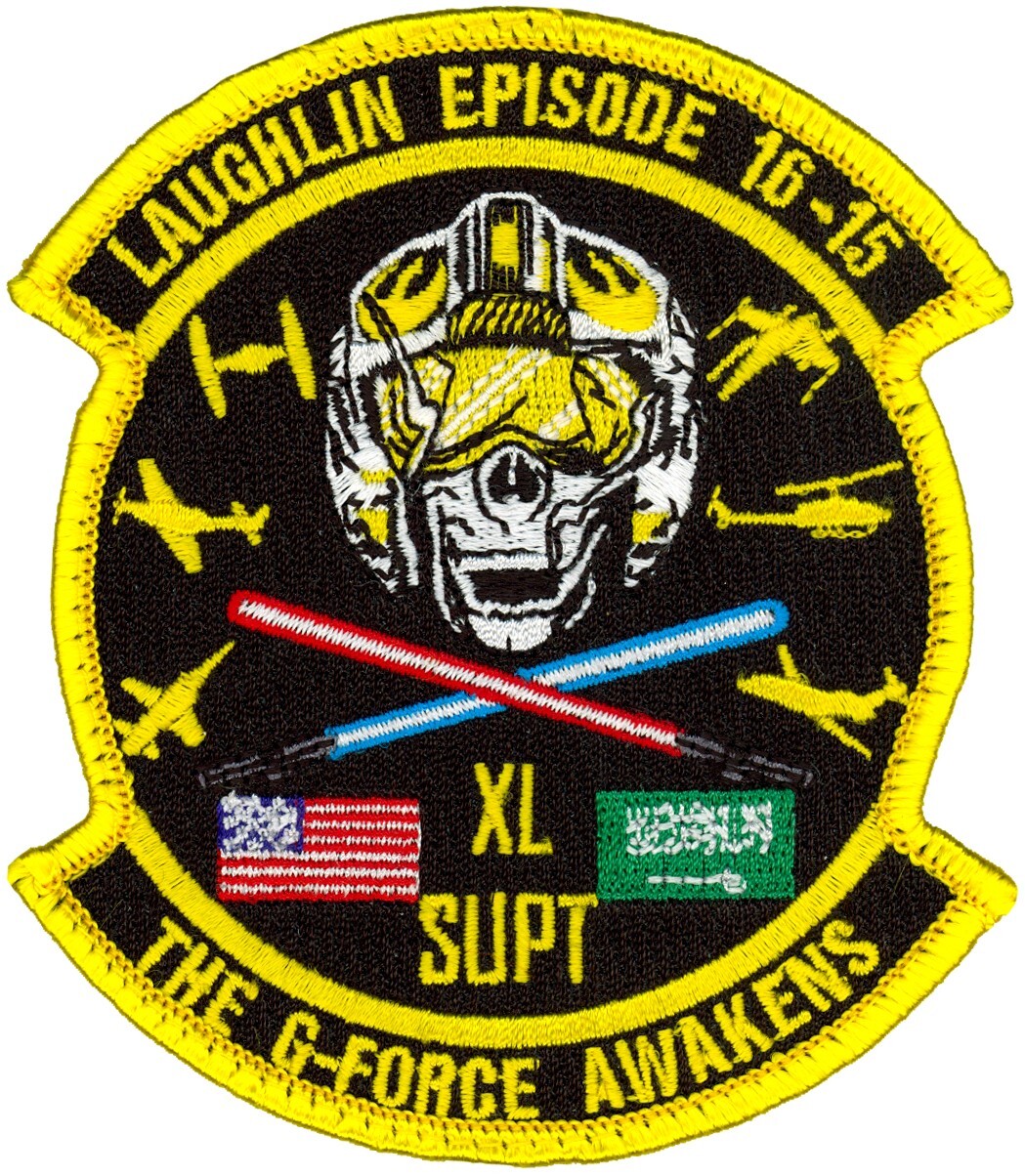 USAF LAUGHLIN SPECIALIZED UNDERGRADUATE PILOT TRAINING CLASS 2016-15 PATCH