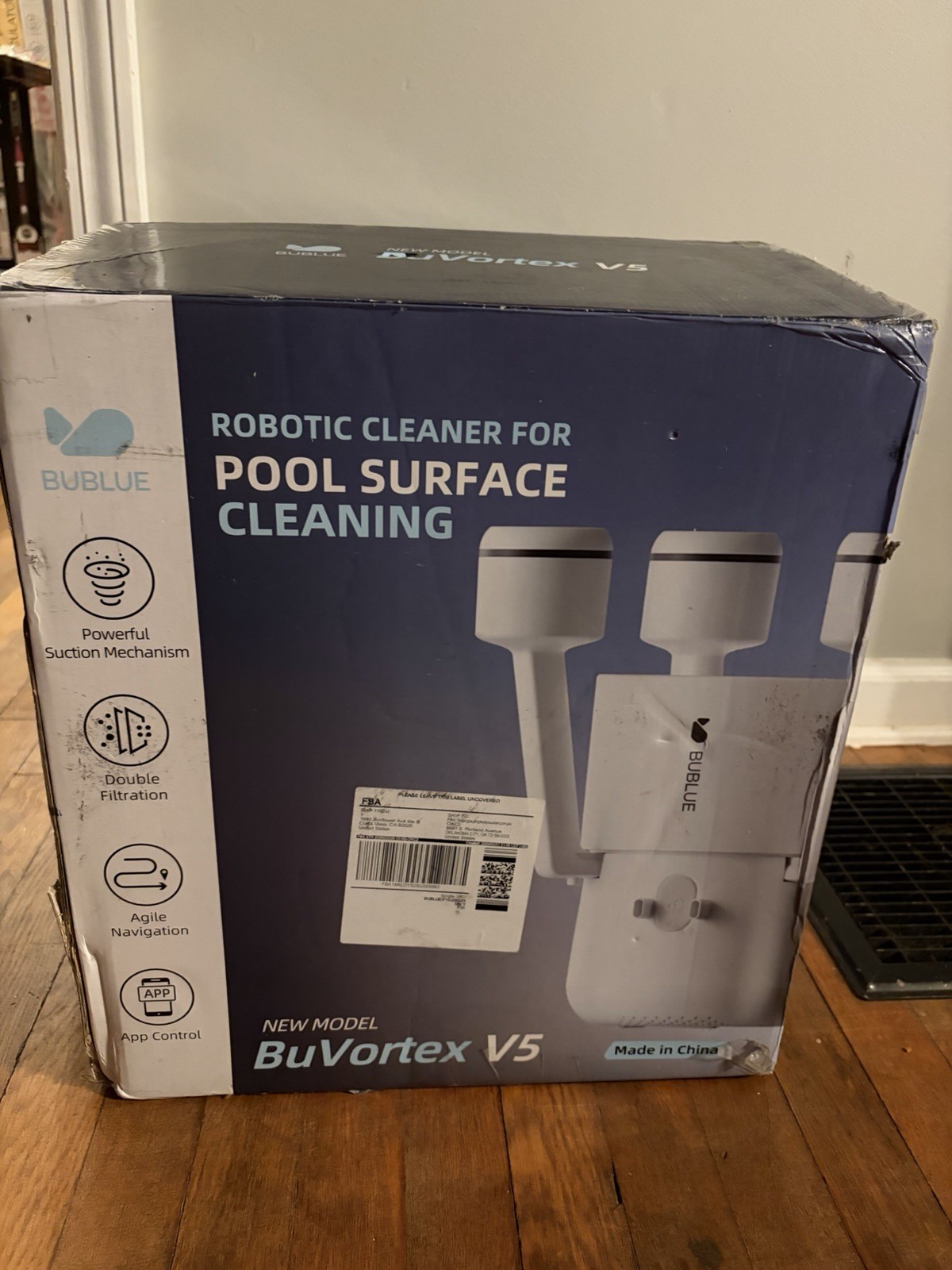 Bublue F10 Pool Surface Skimmer Robot Automatic Vacuum Cleaner 2026 New