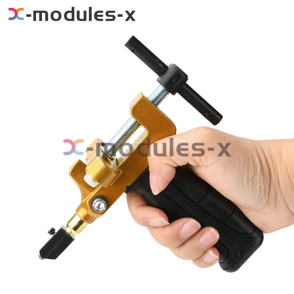 2 in 1 Tile Glass Cutter Professional Ceramic & Porcelain Cutting Hand Tool