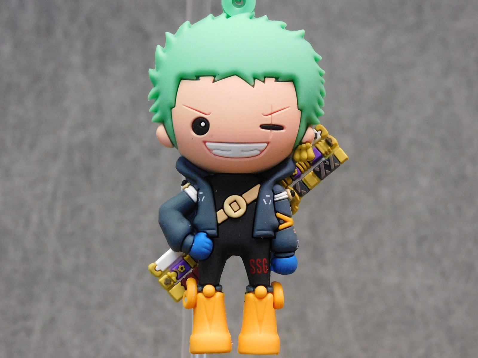 One Piece NEW * Zoro Clip * Blind Bag Series 6 Key Chain Monogram