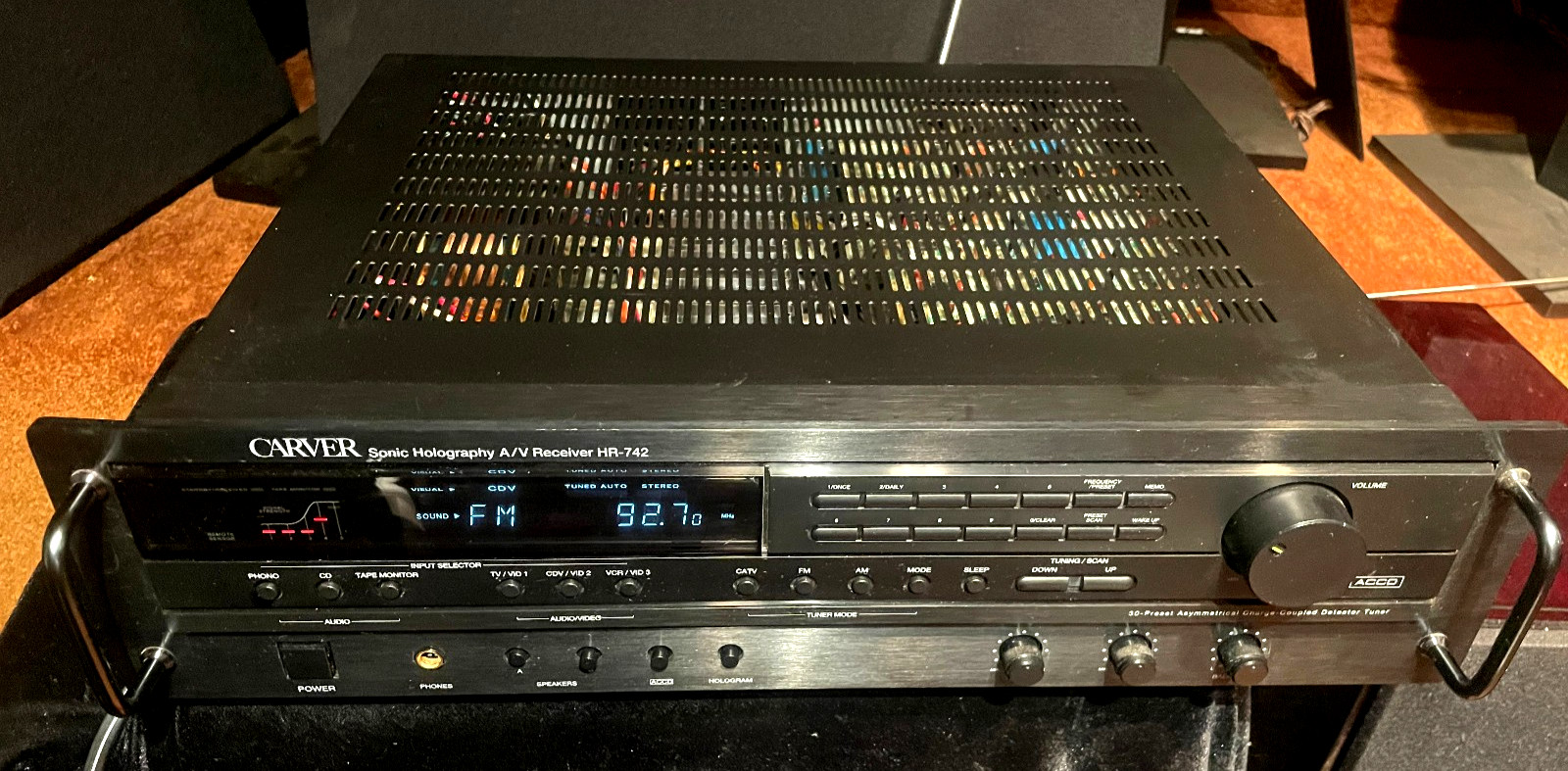 Carver Sonic Holography A/V Receiver HR-742