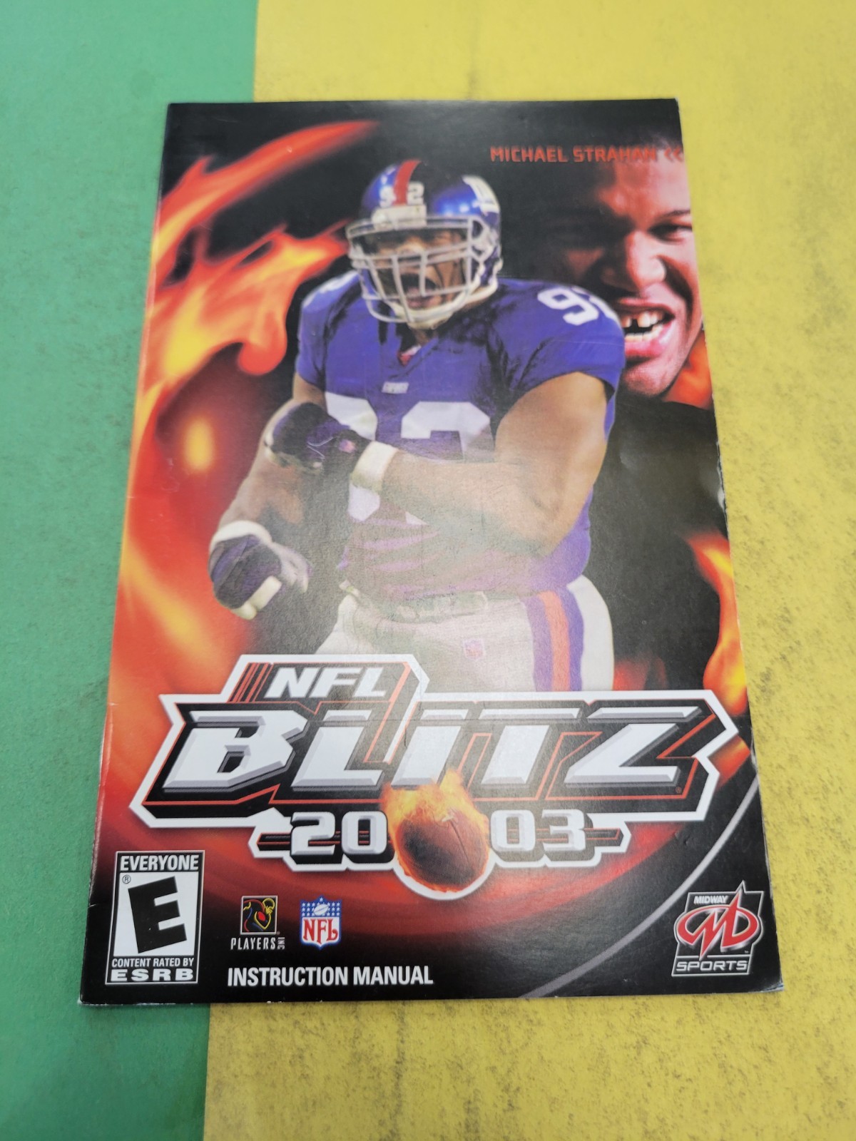 NFL Blitz 20-03 (Sony PlayStation 2, 2002) Manual