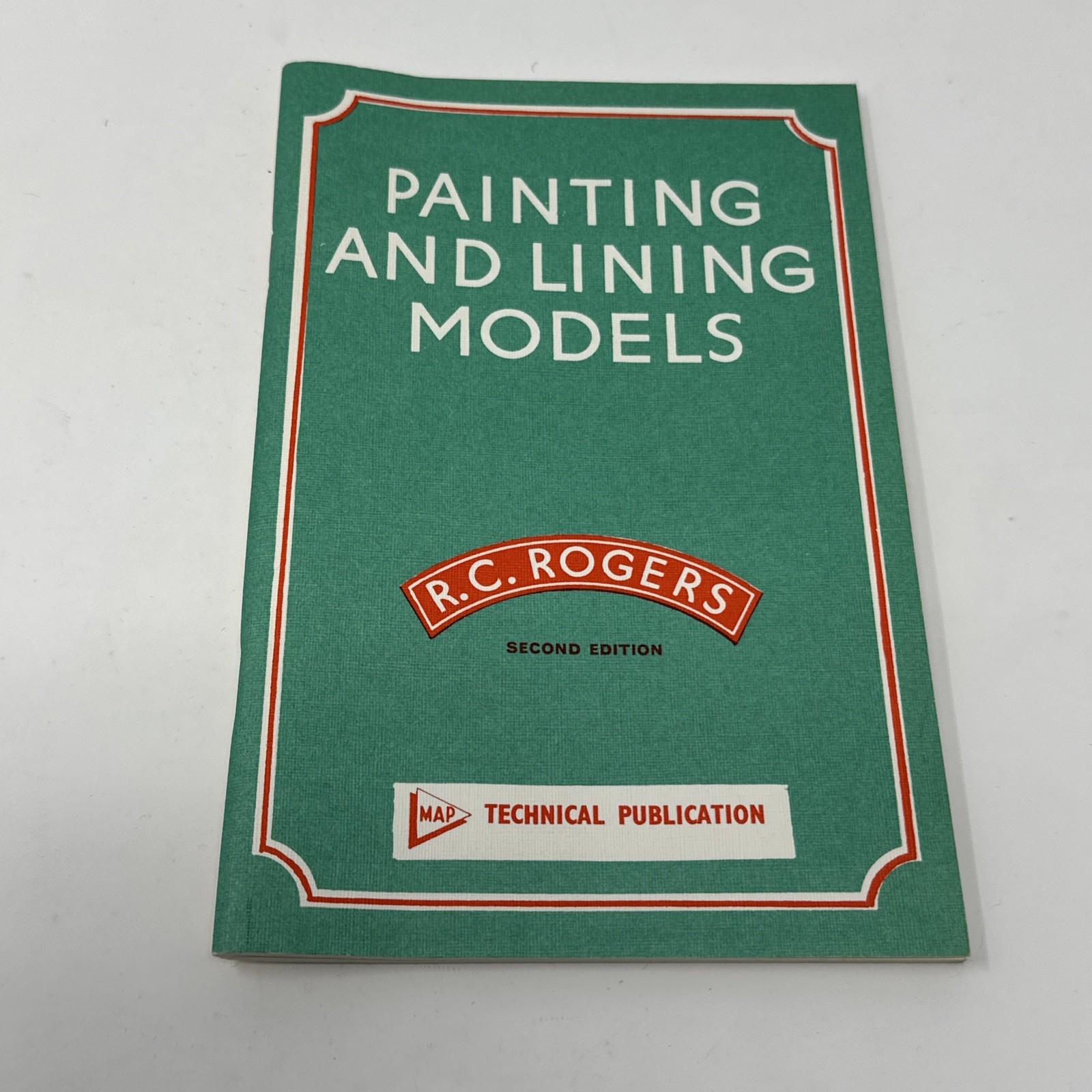 Painting and Lining Models R.C. Rogers MAP Technical Pub. 1973 Railroad Train