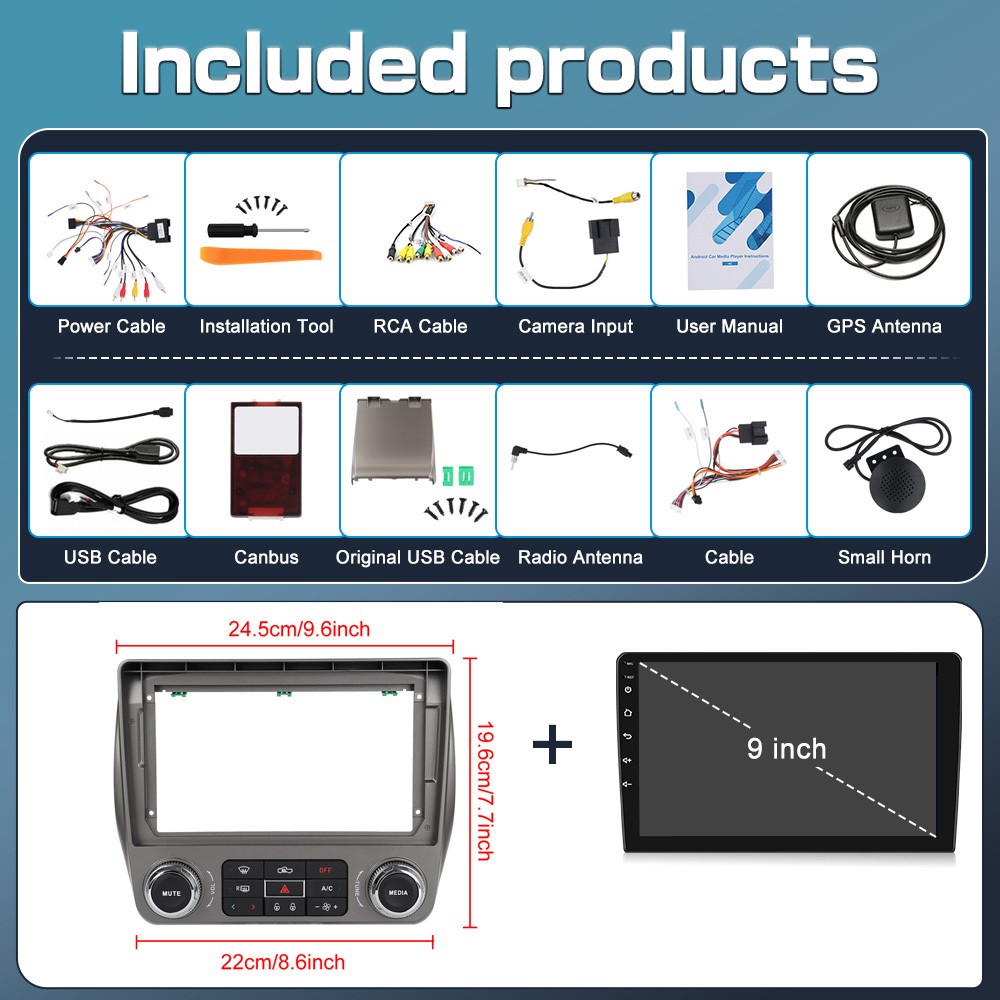 9'' For Chevrolet Camaro 2010-2015 Android 15 Apple Carplay Car Radio Stereo Cam