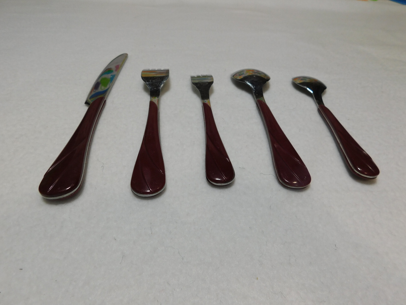 Fiesta Flatware Place Setting for Five Cinnabar