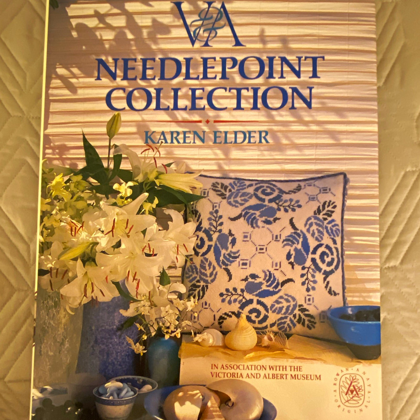 Anaya Publishers Ltd V&A Needlepoint Collection Book by Karen Elder 764-64