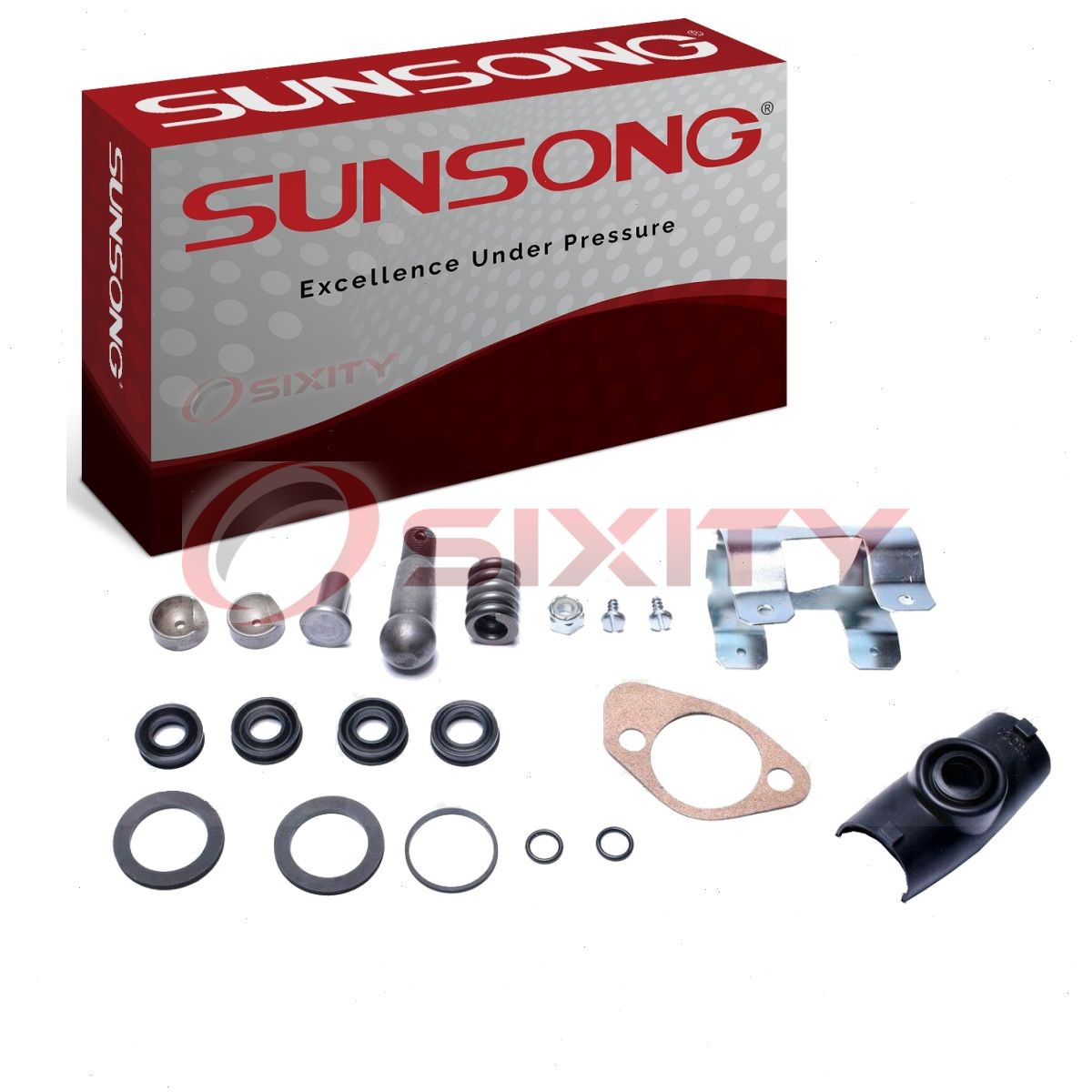 Sunsong Power Steering Control Valve Rebuild for 1970-1977 Ford Maverick Kit on