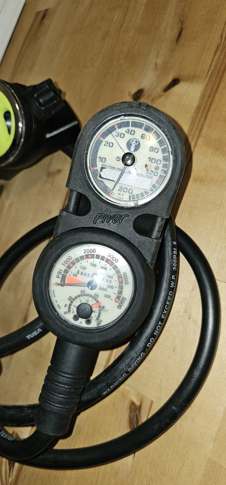 IST Regulator Double Scuba Diving W/US DIVERS GAUGES