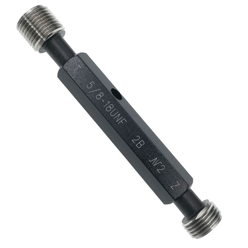 Double Ends Thread Plug Gage Unified Thread Gage 5/8-18 UNF 2B Thread Plug Gage