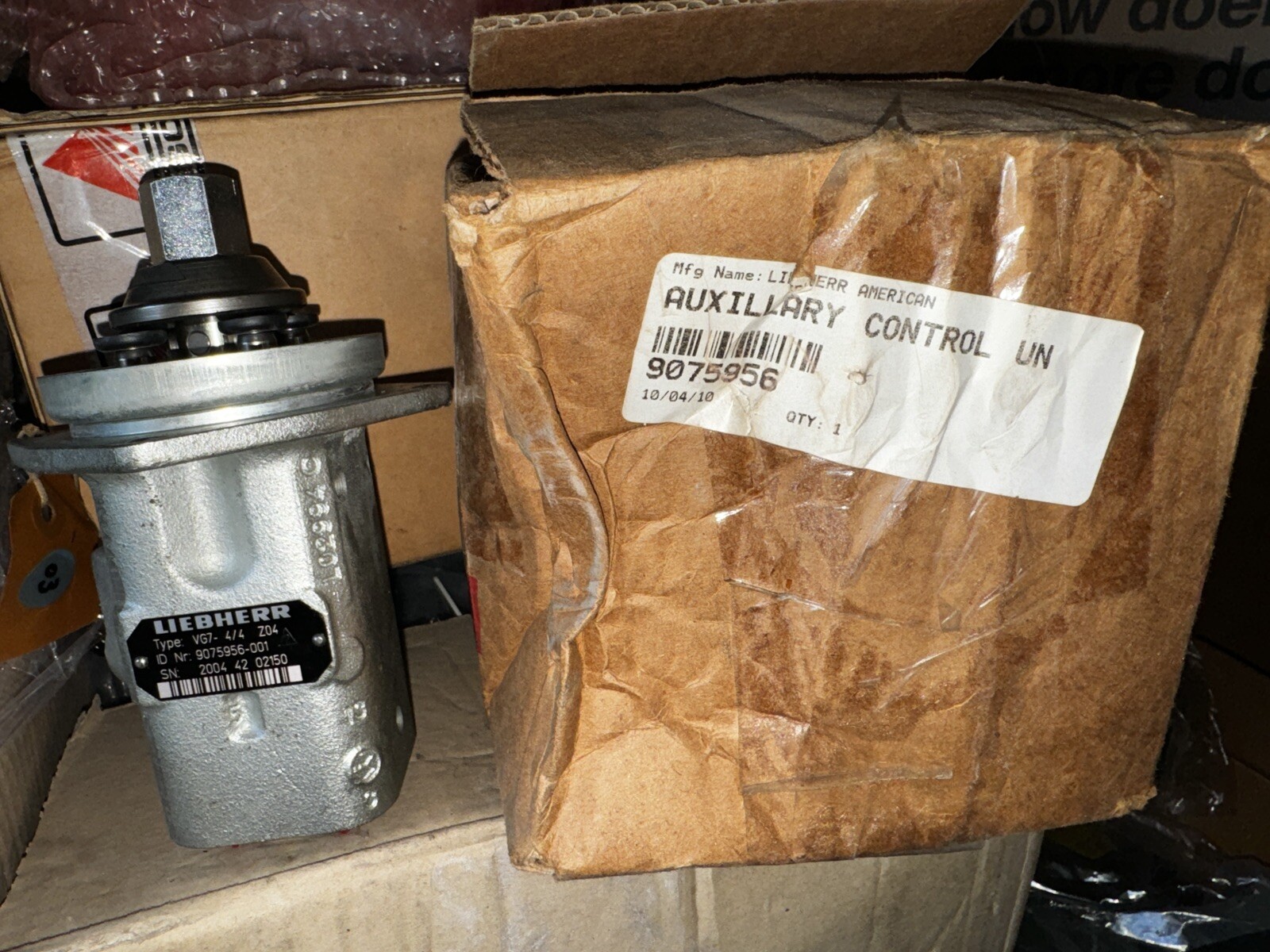 NEW Liebherr 9075956 Pilot Control Unit for Joystick NIB LR LU Dozers Excavators