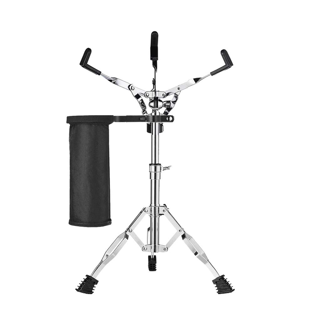 Snare Stand & Drum Sticks Holder, Lightweight(5lb),Double braced tripod construc