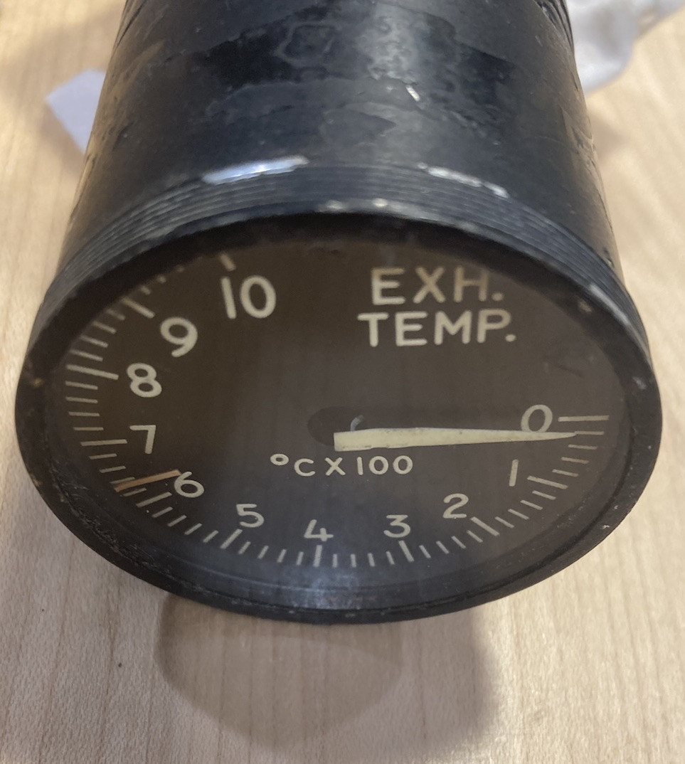 Temperature Indicator 157800 205-070-284-3 As Removed Working Weston Instruments