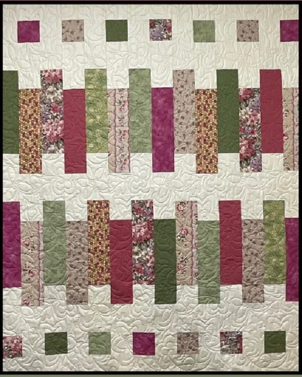 Staccato Quilt Pattern - A Fat Quarter Quilt