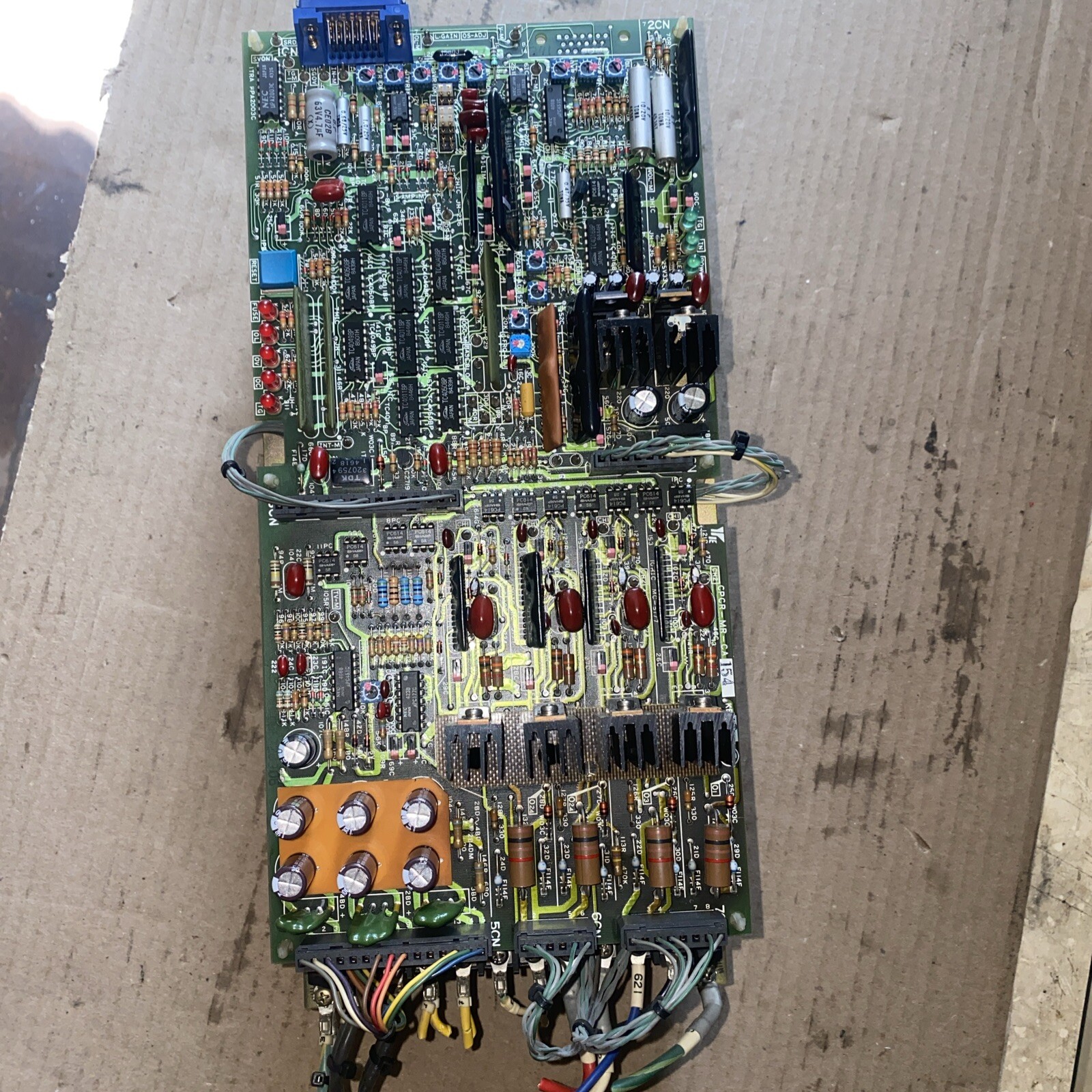 YASKAWA ELECTRIC SERVOPACK CPCR-MR154K SERVO AMPLIFIER  USED