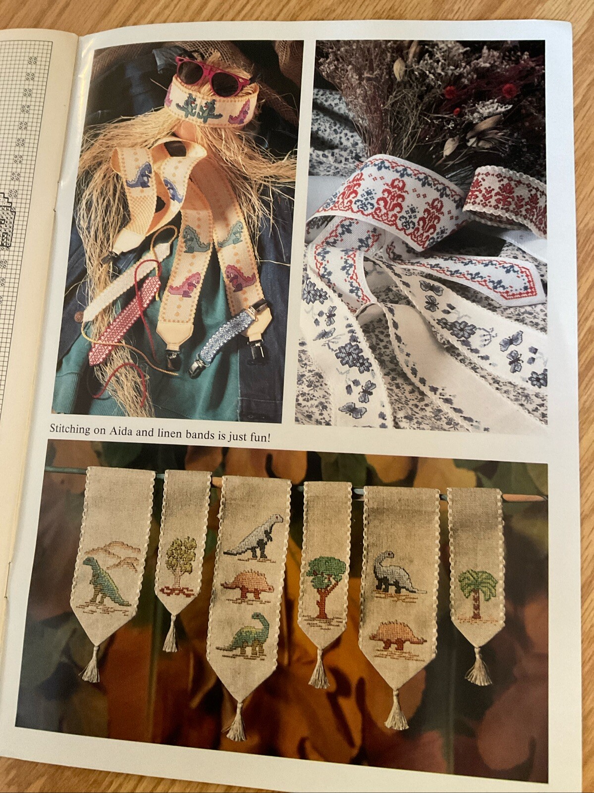 Zweigart Cross Stitch Bands And Ribbons Needlework Ideas Leaflets