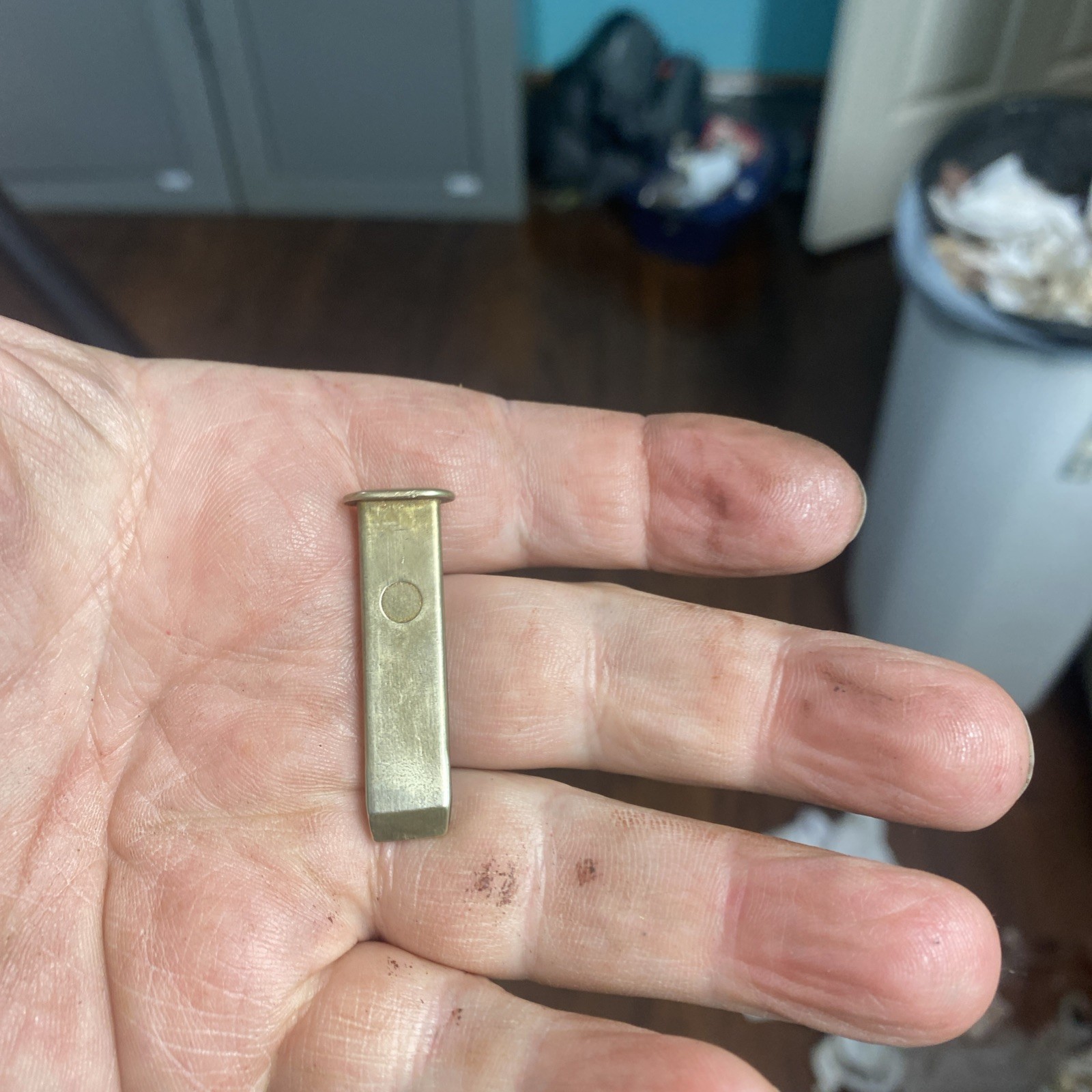 Thomas Center Arms Brass Barrel wedge/key For a Hawkins Muzzleloader.