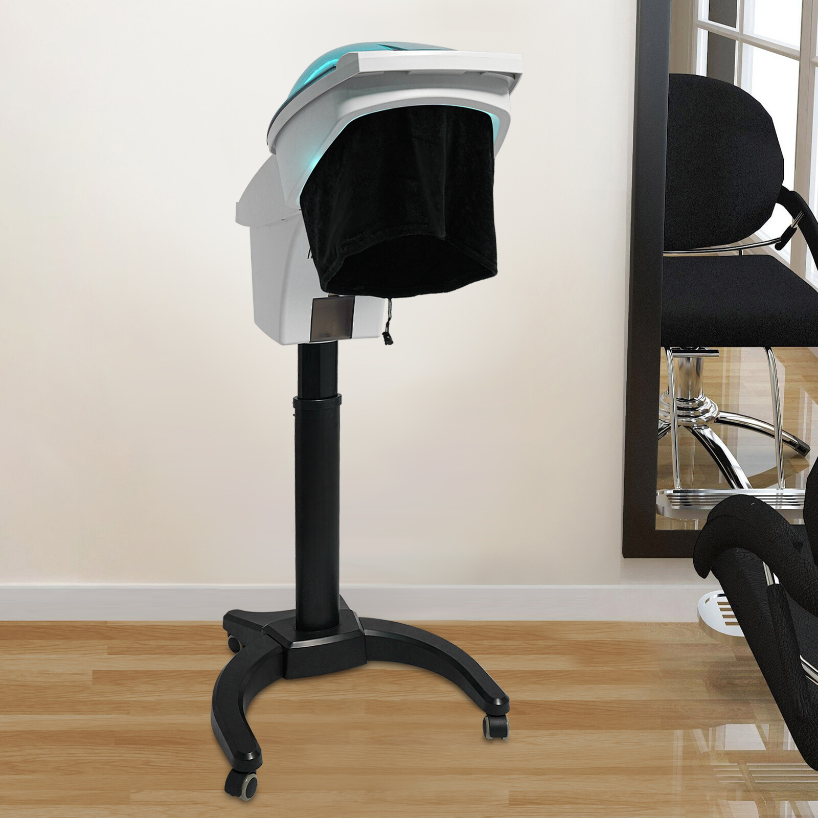 Hair Steamer 700W Electric Ultrasonic Ozone Hair Care Machine Salon SPA Modern