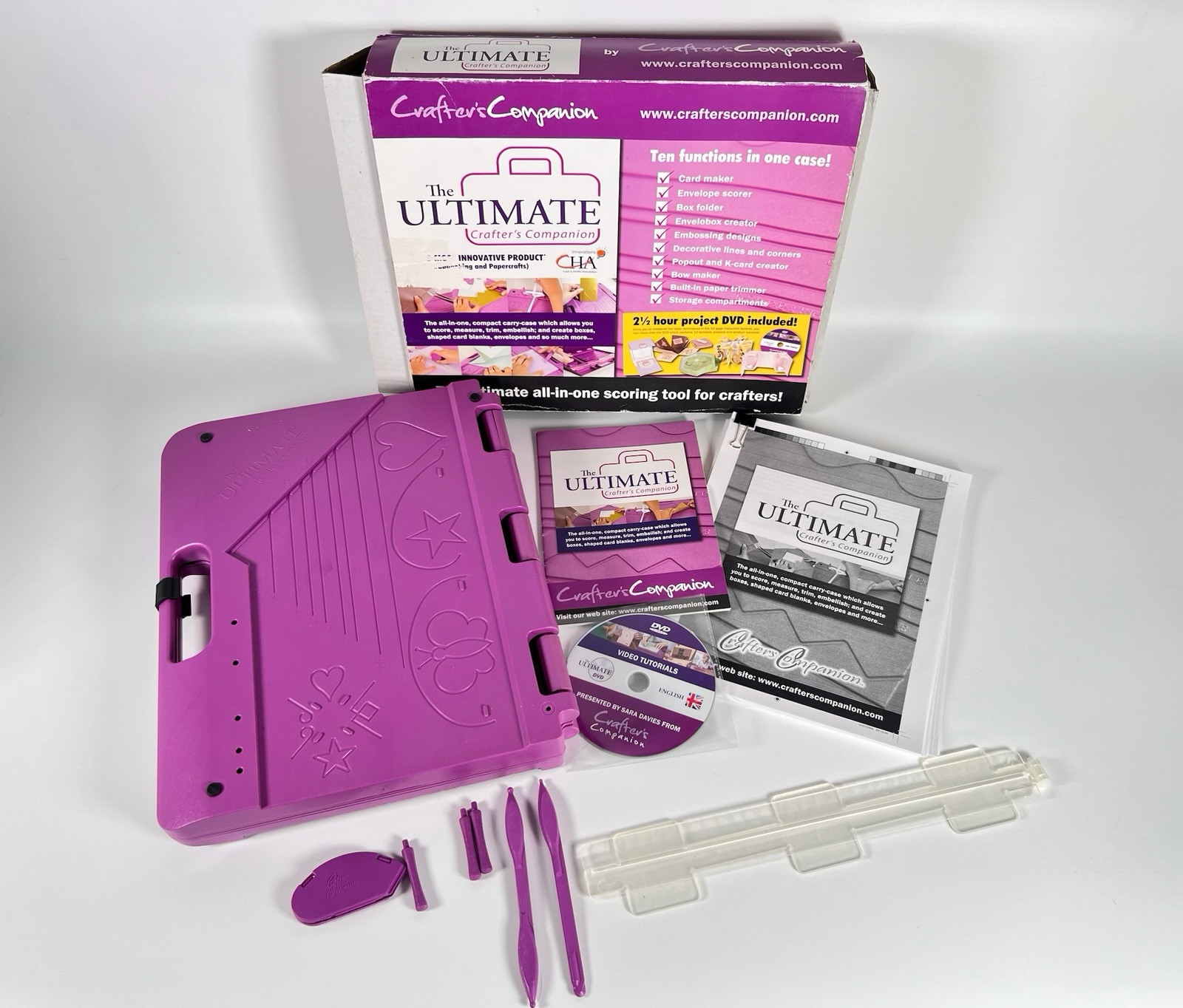 Crafter's Companion The Ultimate Tool with Box, Crafting, Scrapbooking, Hobbies