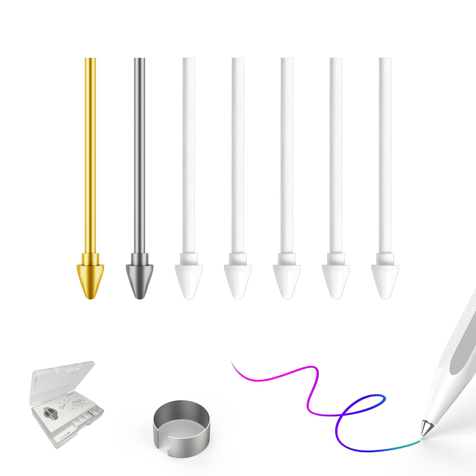Metal Nibs/Tips Replacement for Samsung Galaxy Tab S11/S11 Ultra S Pen,Nibs/T...
