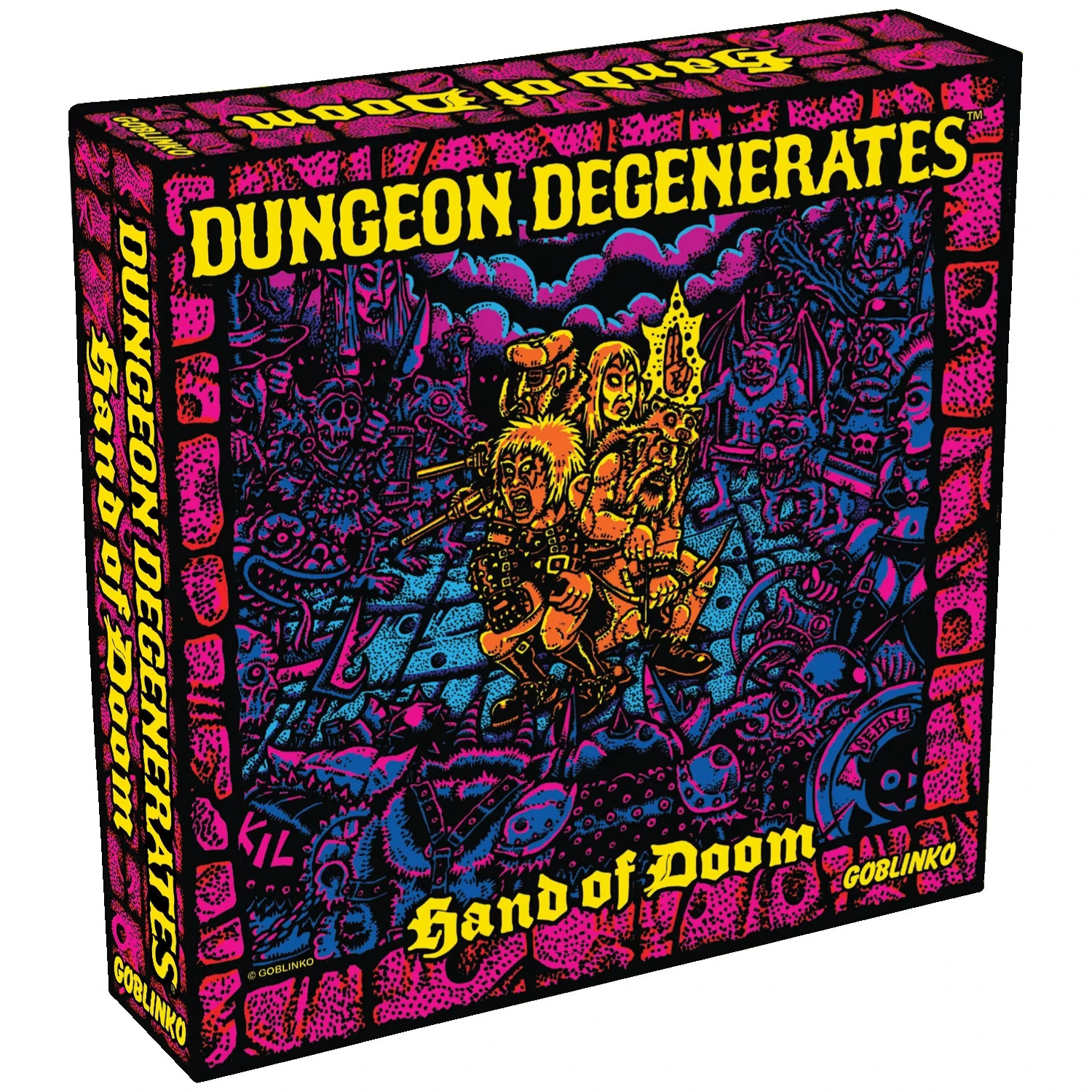 Dungeon Degenerates: Hand of Doom Board Game