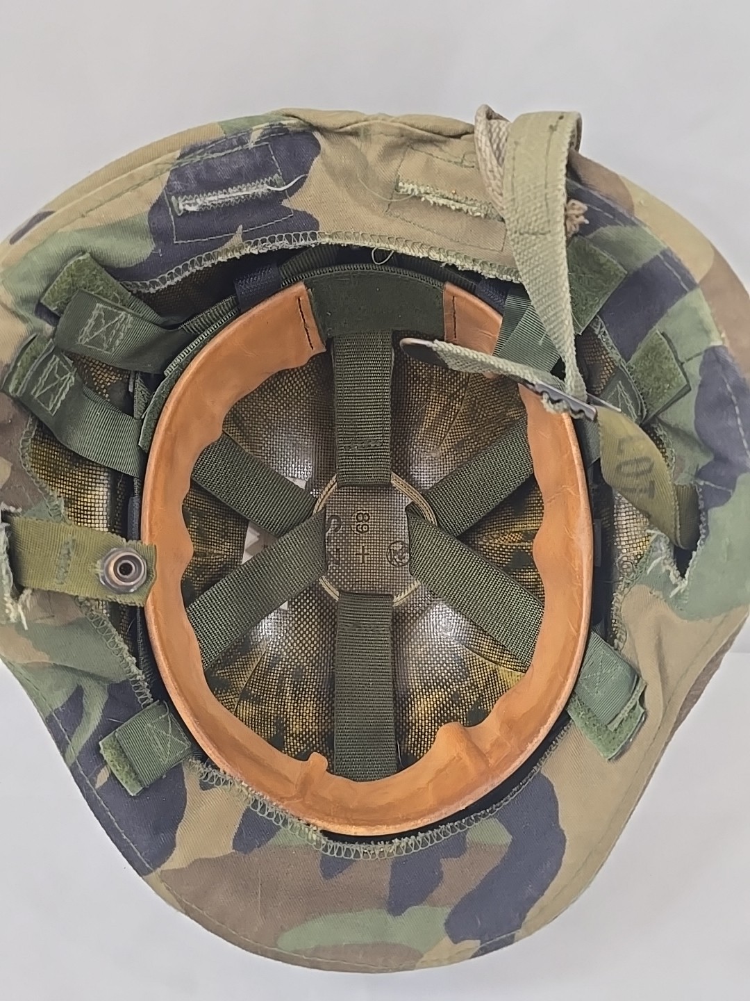 PASGT Woodland Helmet Devil's Lake Sioux MFG w/ Bag