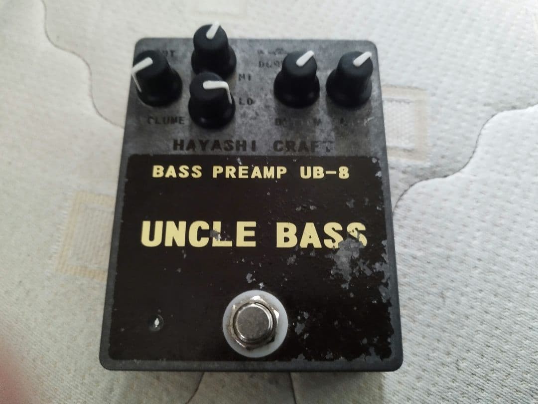 HAYASHI CRAFT UB-8 Bass Preamp Thick Sound Gain Bottom Control Used