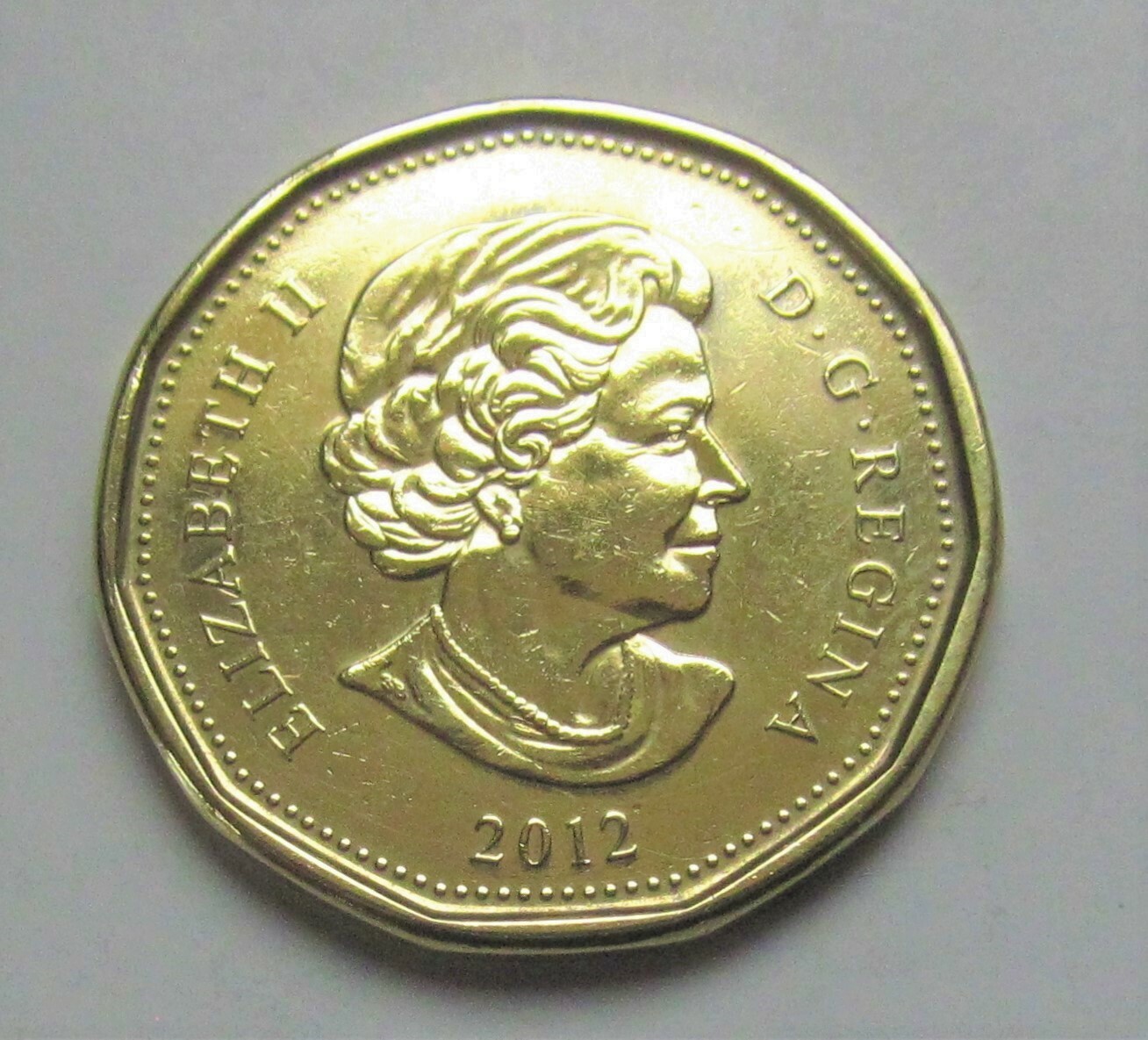 2012 CANADA 1 DOLLAR LOONIE - combined shipping