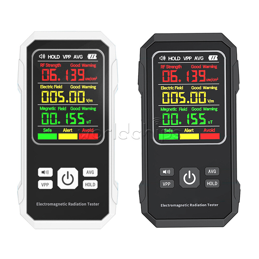 Digital EMF Meter Electromagnetic Field Radiation Detector RF Strength Detection