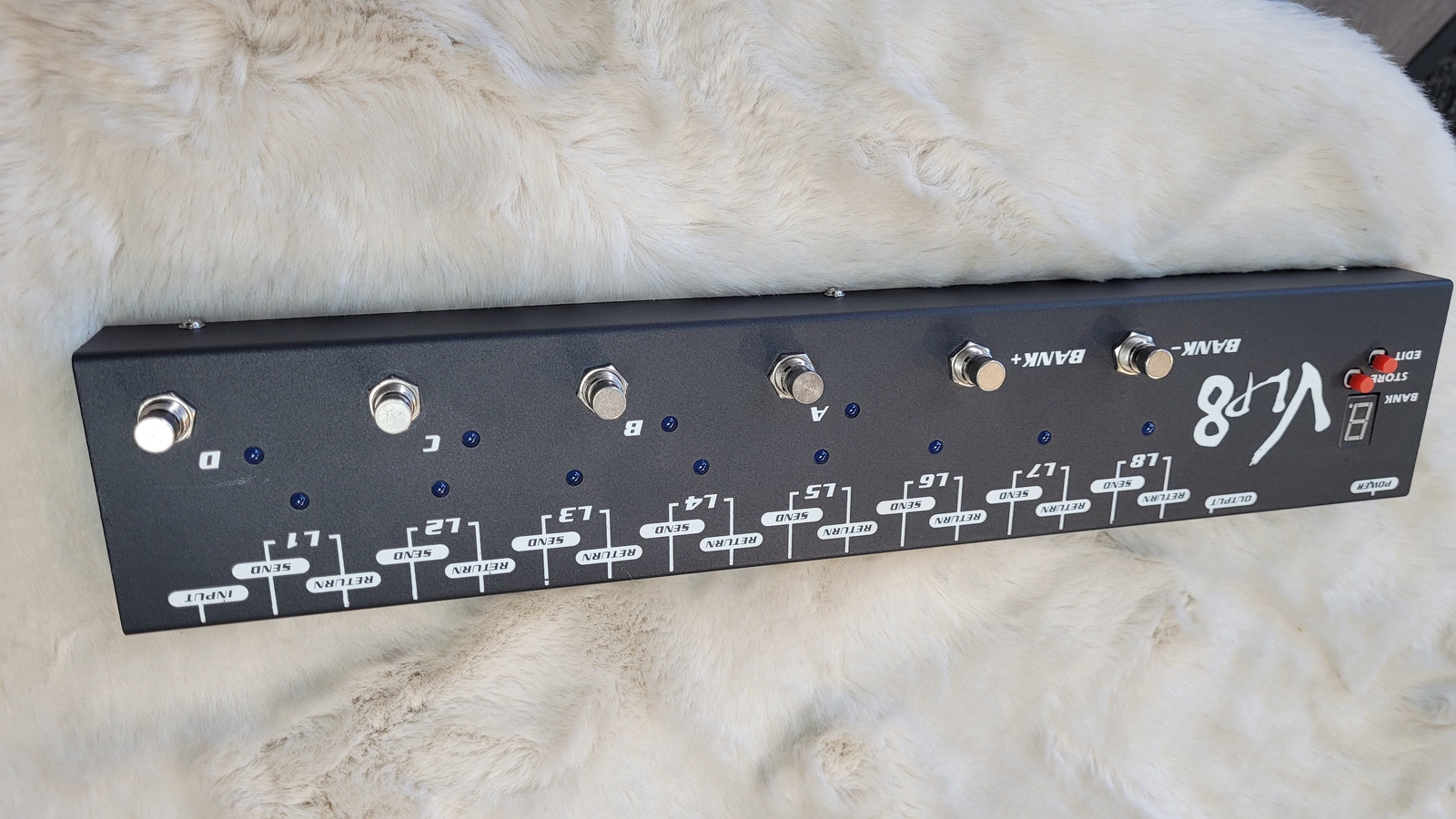 Used Vitoos VLP8 Looper/Effects Controller Pedal