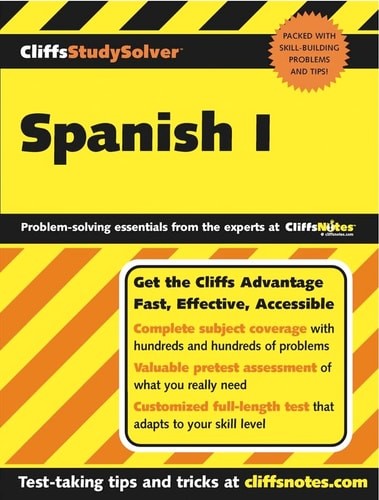 Cliffs Study Solver Spanish I (English and Spanish Edition) by Stein, Gail, Good